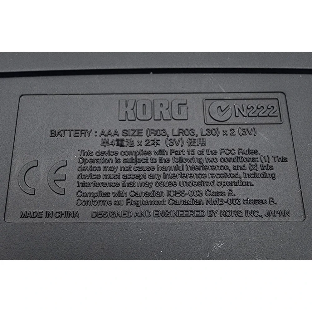 Korg CA-30 Digital‎ Chromatic Tuner Instrument Mic